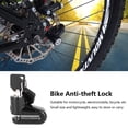 thumbnail image 2 of Bloqueo de Freno de Disco de Motocicleta, Bloqueo de Motocliceta de Metal Con Frenos de Disco de Disco de La Rueda Antihoradas de Bicicleta anti -Robo con Marco de Plástico y, 2 of 8