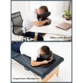 thumbnail image 6 of Le Vechtoo Massage Table Face Cradle Cushion, Face Cradle Down Tabletop Massage Kit Adjustable Massage Table Headrest Face Pillow with Platform for Massage Chair SPA Bed (Black)173, 6 of 7