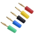 thumbnail image 4 of Fyearfly, 5 uds., Conector de Enchufe Tipo Banana, Juego de Accesorios de Cobre Chapado en Oro para conexión 10002, Kit de enchufes Tipo Banana, Conectores Jack Sokcet, 4 of 8