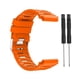 thumbnail image 1 of Correas De Silicona Para Reloj, Correas De Repuesto Suaves Y Cómodas Con Hebilla De Acero, Correa De Reloj Compatible Con Garmin Forerunner 920Xt Monstrate EL016819-03, 1 of 5