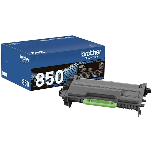Brother auténtica tn850 Overol Laser Cartucho de tóner de Alto Rendimiento Brother Tn850