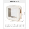 thumbnail image 2 of Bolsa de maquillaje LETGO Clear Mini-White para bolso impermeable, 2 of 7