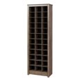 thumbnail image 4 of Prepac Space-Saving Drifted Gray Shoe Storage Cabinet, 4 of 6