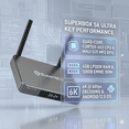 thumbnail image 3 of Latest SuperBox S6 Ultra Fully Loaded,2025 Newest Pack, 4G+128G Powerful Smart Box, Super Powerful TV Box with Voice Remote Control,Ideal for Home, 3 of 6