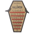 thumbnail image 2 of Halloween Avent Calendrier Halloween Compte à Rebours Calendrier Hanté Maison Calendrier pour les Décorations de Table de Fêtes Maison Hantée et Décorations d'Intérieur (A), 2 of 8