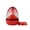 red, variant on 1/3PCS Eggshell Volcano Decorative Ornament Set, Mini Eruption Egg Desktop Display, Colorful Novelty Tabletop Decor for Home Office Shelf Decoration