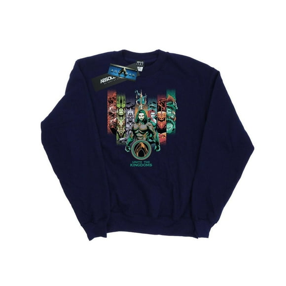 DC Comics Boys Aquaman Unite The Kingdoms Sweatshirt