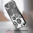 thumbnail image 3 of For iPhone 16e/17e Case Bling Floral 3D Rhinestones Glitter + Tempered Glass, 3 of 4