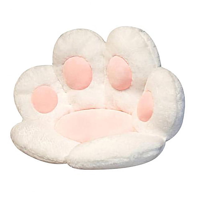 Wdftyju Cojín de asiento de pata de oso Kawaii, respaldo de pata de gato de peluche, almohada de Animal de peluche, sofá Wdftyju 5vu9bf9nz6ec6sf5D01