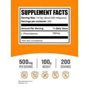 BulkSupplements L-Phenylalanine Powder - 500mg per Serving - 100 Grams (3.5 oz) - 200 Servings