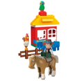 thumbnail image 4 of La Granja de Zenón Playset Bloques Zenón y sus amigos 115 piezas El Reino Infantil La granja de Zenon La granja de Zenon, 4 of 8