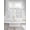 Grey, variant on Blue Flower 2 Panel Kitchen Curtains for Small Windows, Watercolor Floral Botanical Line Drawing Print Bathroom Tier Curtain, Short Window Treatment for Bedroom/Living Room 55"x24"