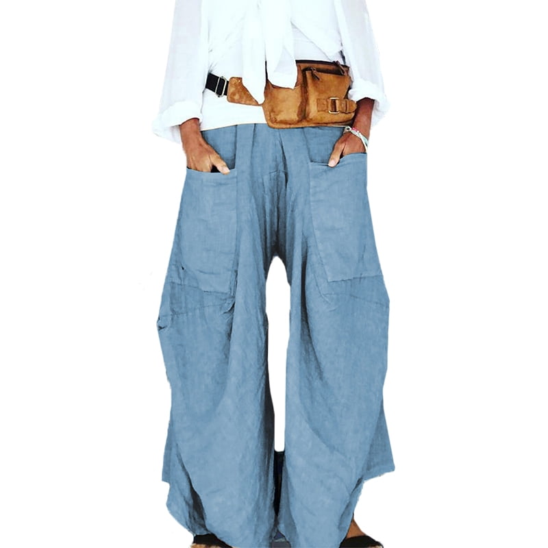 trousers with big pockets