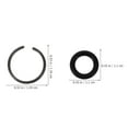 thumbnail image 2 of OUNONA 8Sets Wrench Rubber Rings with Retaining Rings for 12.5mm Square Drive Wrenches, 2 of 8