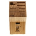 thumbnail image 2 of ZWILLING 10-slot Bamboo Knife Block, 2 of 4