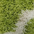 thumbnail image 7 of Maxy Home Bella Trellis Green 5 ft. x 7 ft. Shag Area Rug, 7 of 7
