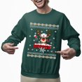 thumbnail image 2 of Christmas Sweatshirt, Nurse Life Reindeer Christmas Sweatshirt, Festive Healthcare Ugly Holiday Jumper, Funny Gift for Nurses & Medical Staff, 2 of 5
