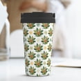 thumbnail image 6 of Yiaed Sloth Sitting Tropical Leaves Print Stainless Steel Coffee Mug -Vacuum Insulated Coffee Tumbler - Leakproof Travel Mugs Insulated for Hot & Cold Drinks, 6 of 8