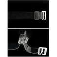 thumbnail image 4 of Sujetador Invisible Allegra K 3 Pares 1.8cm Ancho Desmontable Hombro Tirantes Transparentes, 4 of 5