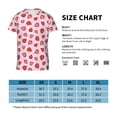 thumbnail image 4 of Fuzoiu Hand Drawn Strawberry Print Youth Short Sleeve T-Shirt,Youth Dry-Fit Active Athletic T-Shirt,Short Sleeve Tops Tees for School, Sports, and Casual Wear, 4 of 6