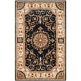 thumbnail image 2 of Safavieh Empire Naira Oriental Wool Area Rug, Black/Ivory, 5' x 8', 2 of 7
