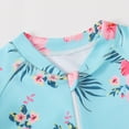 thumbnail image 6 of ASFGIMUJ Ts Long Sleeve Floral Printing Beach Bathing Suit Girls Swimwear Swimsuit Cow Print Out Fits Girl Size 8 Swimsuit Youth Swimsuits Size 12 Cute Toddler Swimsuit Girl Swimwear T, 6 of 8