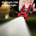 thumbnail image 5 of Cyber and Monday Sales! kkbbma LED Lighter Clearance Mech Style Cool Light Effect Gyroscope Lighter LED Battery Display USB Charging Three Level Lighting Cool Windproof Lighter, 5 of 6