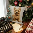 thumbnail image 4 of Dongrere 18x18 Inch Christmas Pillowcase for Home Decor Christmas Dog Cushion Cover Ideal Holiday Gifts for Family & Friend, Dog Lover, 4 of 6