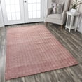 thumbnail image 2 of Twist 9' x 12' Chevron Burgundy  Off White Hand Woven Area Rug, 2 of 6