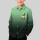 thumbnail image 1 of Blusa y camisa de manga larga con cuello vuelto para niños, camisa informal de moda para niños y niñas, camisa de manga larga con estampado del Día de San Patricio, camisa de manga larga con cuello vu, 1 of 7