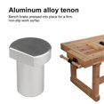 thumbnail image 1 of Herramientas de tope de mesa de desmontaje rápido de espiga de mesa de aleación de aluminio (plata 19 mm) Ehuebsd Para estrenar, 1 of 8