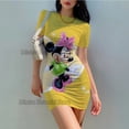 thumbnail image 4 of Nuevo vestido ajustado de manga corta, conjunto bonito y Sexy, trajes a la moda para mujer, sukienki damskie, vestido femenino, 4 of 5