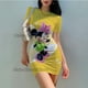 thumbnail image 4 of Nuevo vestido ajustado de manga corta, conjunto bonito y Sexy, trajes a la moda para mujer, sukienki damskie, vestido femenino, 4 of 5
