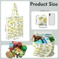 thumbnail image 2 of Large Capacity Lemon Print Reusable Tote Bag - Ideal for Busy Parents & Urban Commuters, 2 of 5