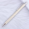 thumbnail image 7 of Tepsmf Cute Retractable Ballpoint Pens Bests-selling Gold Powder Ballpoint Pen for Women Girls, Fancy Decorative Glitter Body, Medium Point Black Ink, Smooth Colored Gifts, 2 Pack, 7 of 7