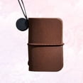 thumbnail image 3 of Practical Mini Notepad Notebook School Supplies Office Worker Students Stationery for Home Office (Dark Brown), 3 of 8