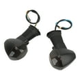thumbnail image 3 of Motorcycle Signal Light, Motorcycle Front Turn Signal Light Compact Portable Sturdy 2pcs Wear Resistant  For Outing Replacement For  DL 1000 V-Strom Transparent,Tawny,Black, 3 of 8