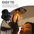 thumbnail image 4 of SHISUYAN 6Pcs Lamp Bases Black Heat Resistant for General Users and DIY Projects, 4 of 8