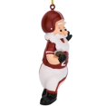 thumbnail image 5 of Tree Buddees Touchdown Santa Christmas Sports Football Ornament (Dark Red & White), 5 of 5