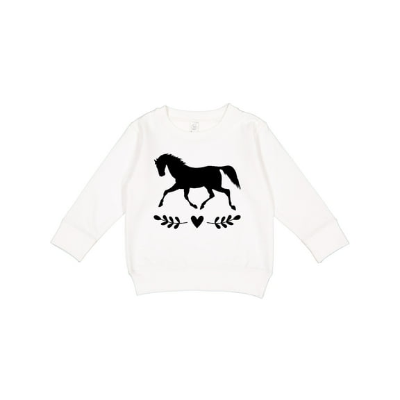 Inktastic Horse for Girls Toddler Sweatshirt