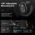 thumbnail image 7 of xjwjuw SP30 Bluetooth Earbuds with Rotating Hook, Conduction Sound Technology, Noise-Cancelling, Long Battery Life, Secure Fit, Running, Cycling, Gym, Outdoor Sports, Travel, 7 of 7