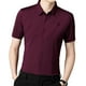 thumbnail image 5 of Camisa de manga corta para hombre, camisa de vestir de manga corta para hombre, suéter casual holgado, XXXXL, 5 of 9