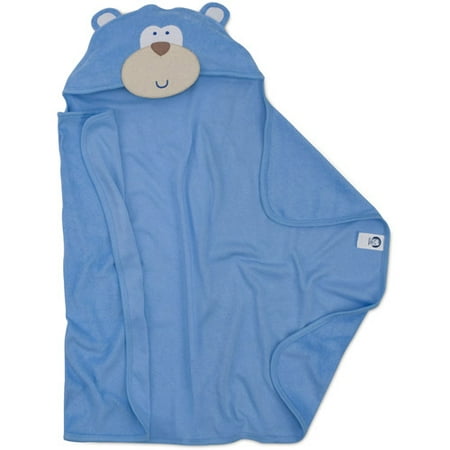 Gerber Newborn Boys' Animal Terry Hooded