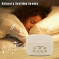 thumbnail image 4 of HLONK [White Noise Machine] 20+ Sounds White Noise Machine | Multi-Function Sleep Aid with Dual Speakers  Nap Timer  Soft Night Light & Adjustable Volume, 4 of 5