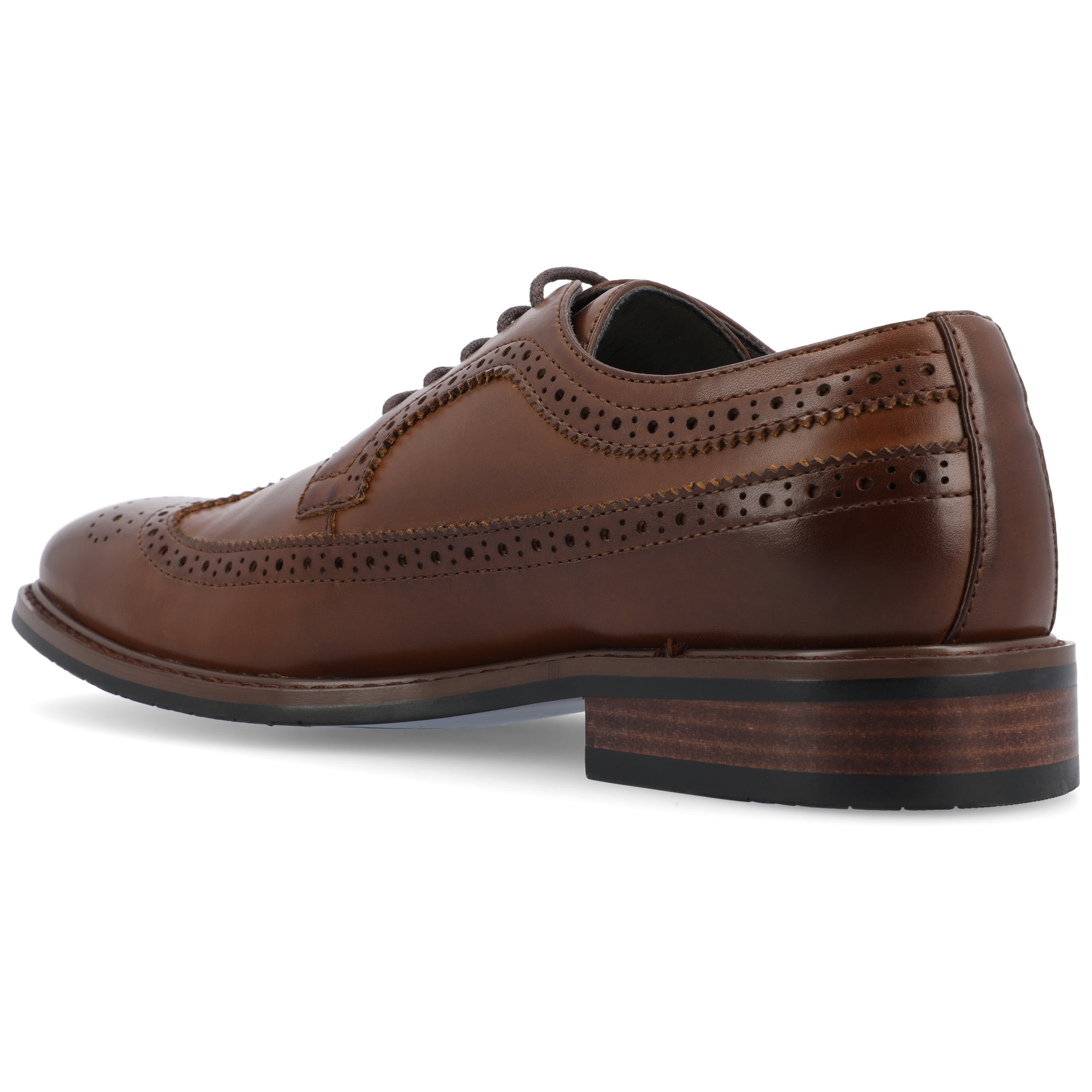 Vance Mens Gordy Wingtip Lace-up Dress Shoe