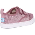 thumbnail image 3 of Toms Cordones Infant's Iridescent Glimmer Slip On Trainers In Pink Size 11, 3 of 6