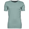 thumbnail image 1 of Tee Jays - Camiseta básica de manga corta con cuello redondo para hombre - 100% Algodón ringspun combed interlock (Verde Dusty), 1 of 1