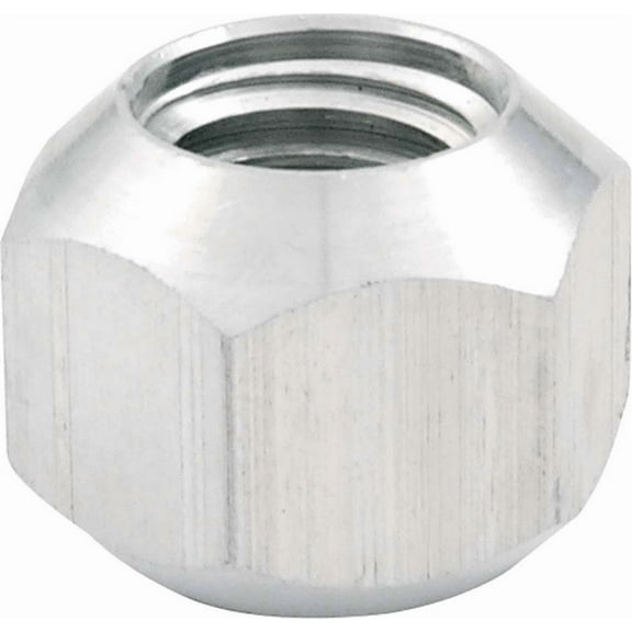 Allstar Performance ALL44096-20 Lug Nut - 5/8-11 in Thread - 1 in Hex Head - Double 45 Degree Seat - Open End - Natural Aluminum - Set of 20