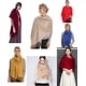thumbnail image 5 of Bufanda de mezcla de cachemira de lana suave abrigo Pashmina acrílico y chal para mujer-melocotón, 5 of 5