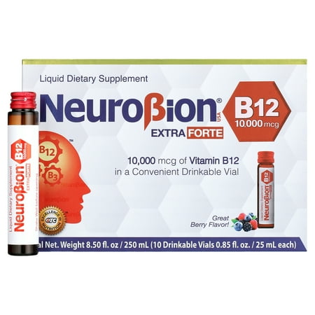 Neurobion Extra Forte B12 10,000 mcg Vials - Extreme Powerful B12 - 10 Vials